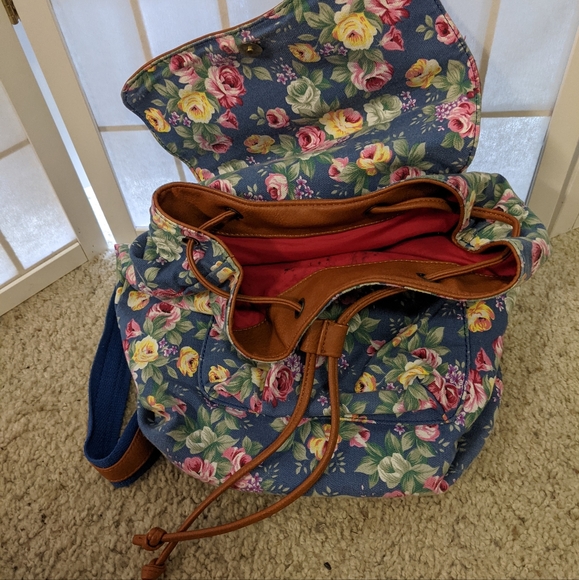 MSK Floral Backpack - Picture 7 of 8